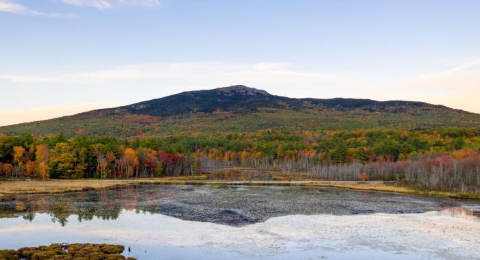 A view of Monadnock in the fall.