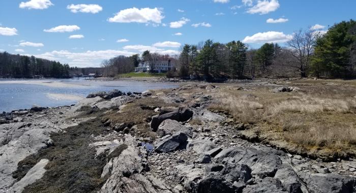 View of Creek Farm from Goose Island