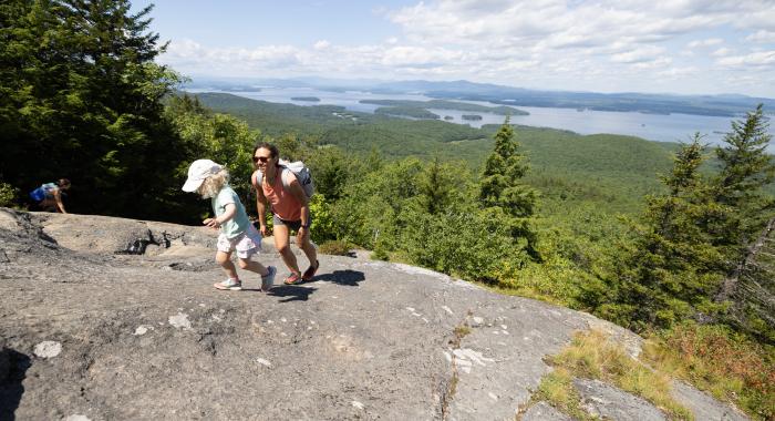 Mount Major Hikers