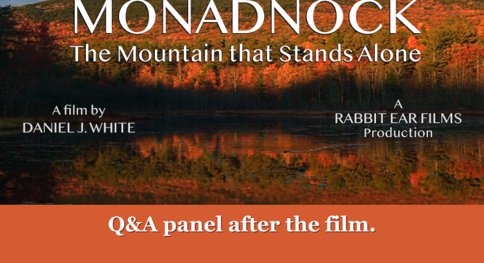 Monadnock film color poster advertising the premiere Oct 6, 2023