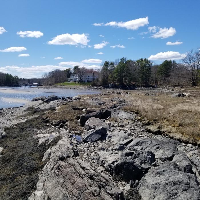 View of Creek Farm from Goose Island