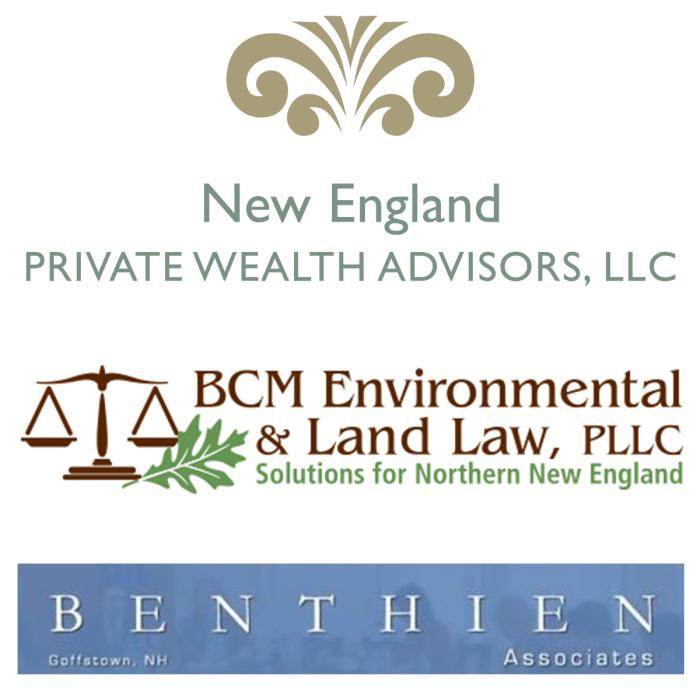 Sponsored by New England Private Wealth Advisors, BCM Environmental and Land Law, Benthien Associates