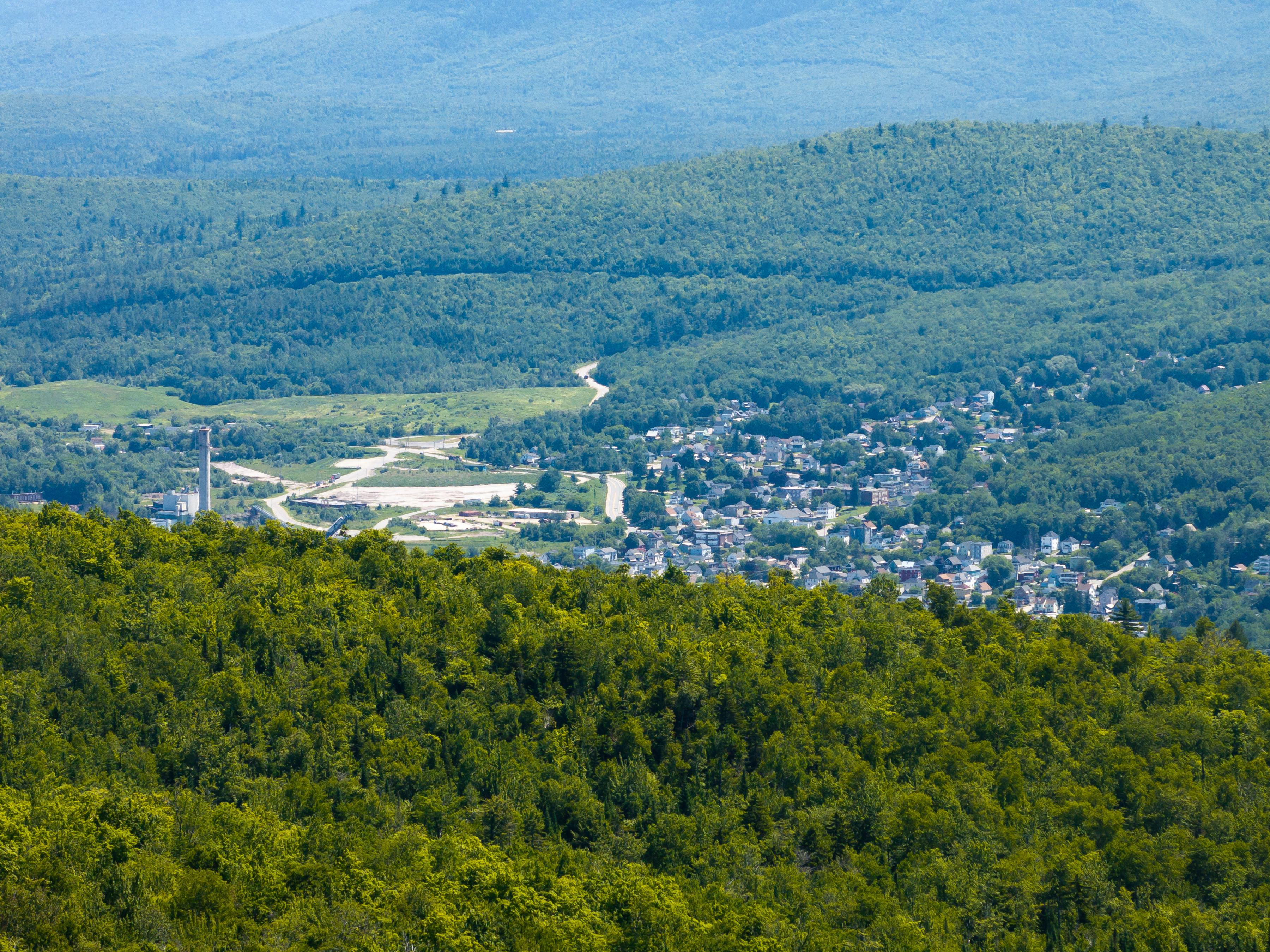 A view from Cascade Hill of Berlin.