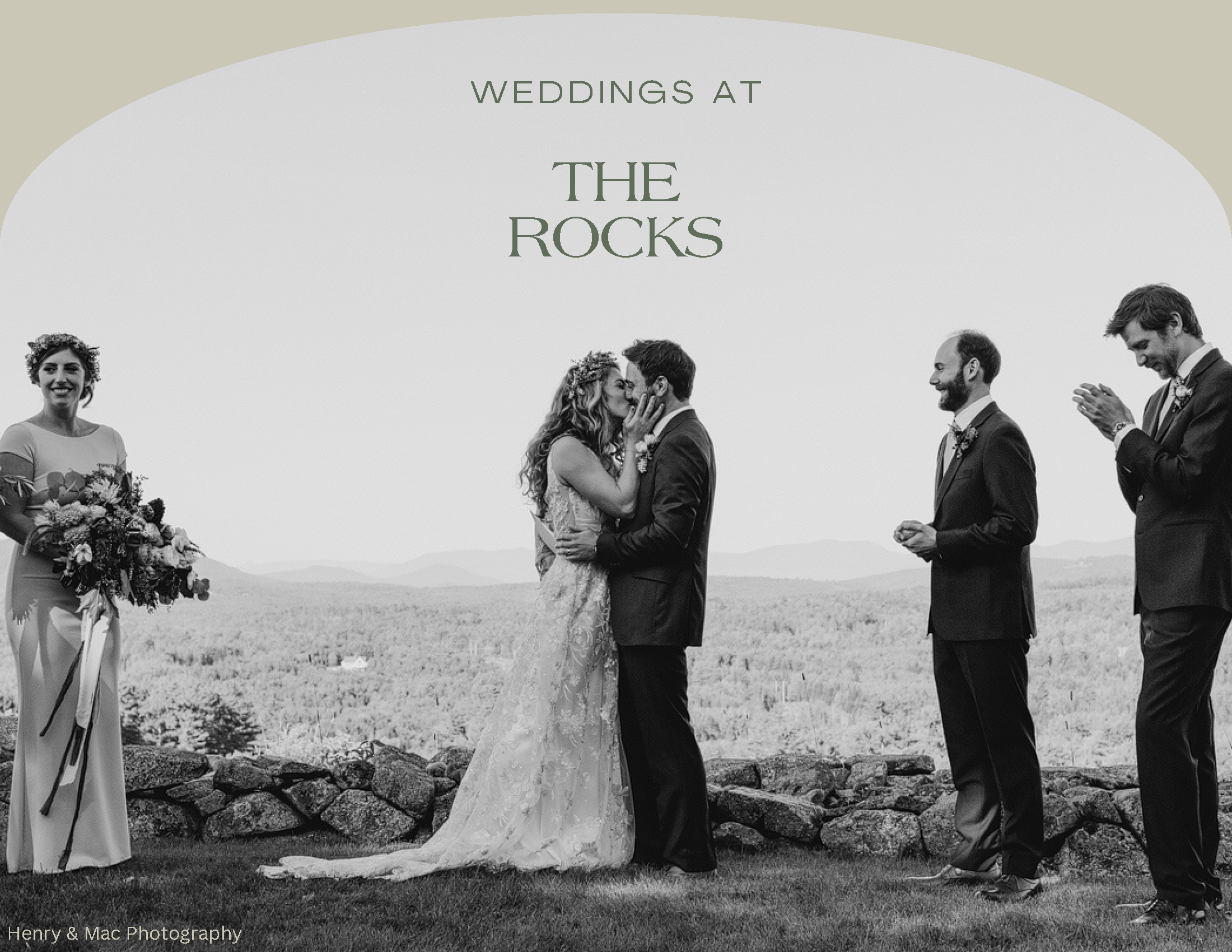 The cover of a PDF has a wedding photo on it.