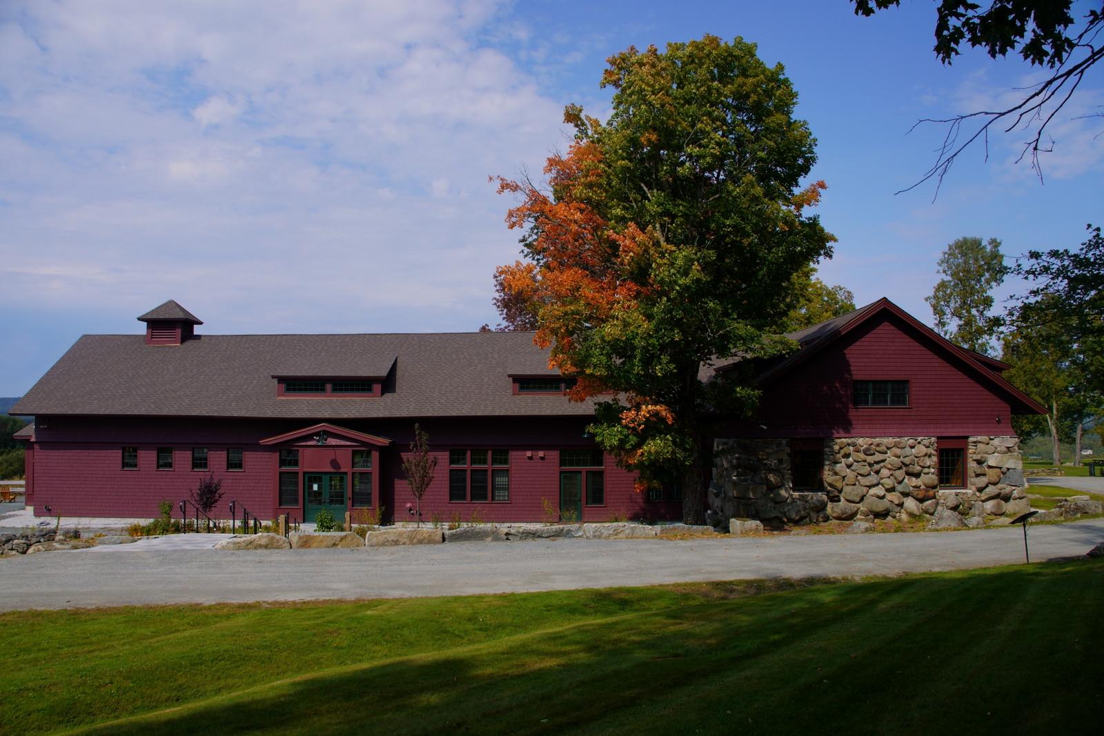 The Carriage Barn in early fall.