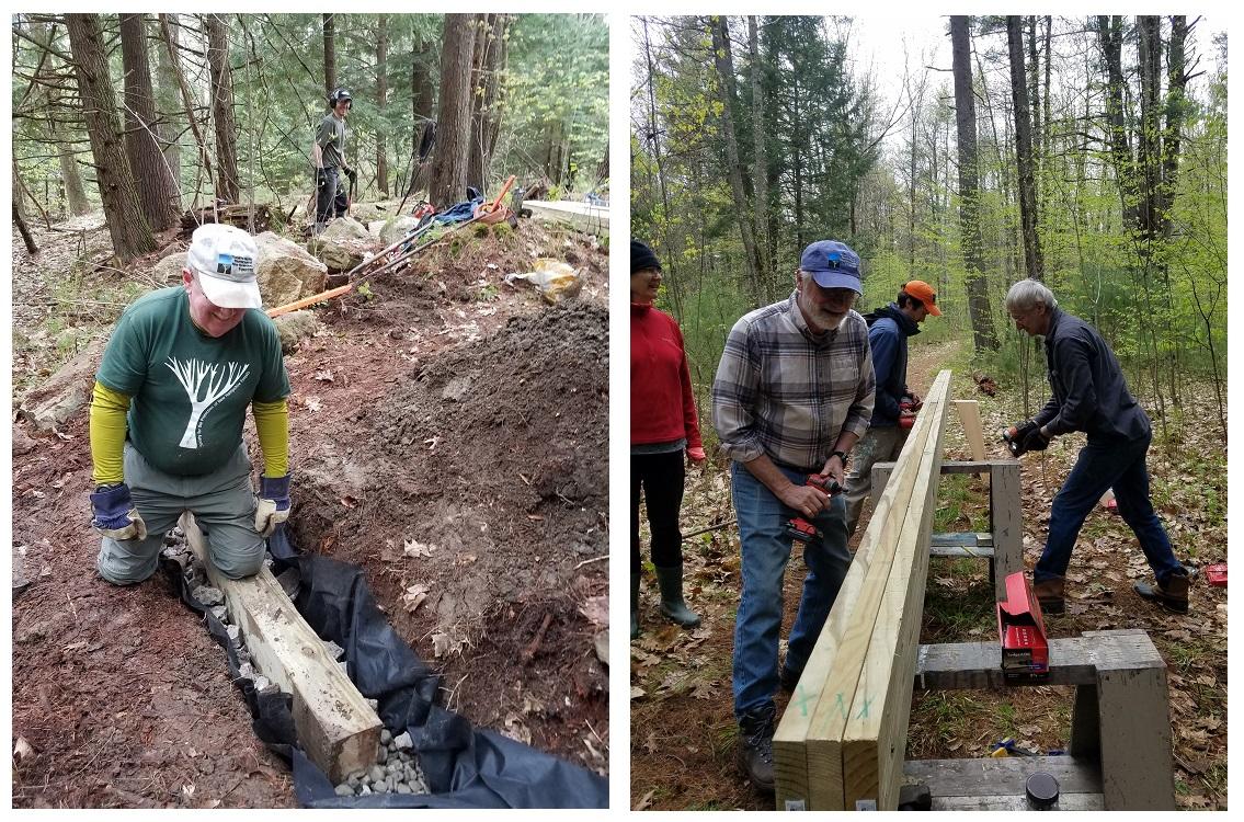 volunteer powder major trailwork trail