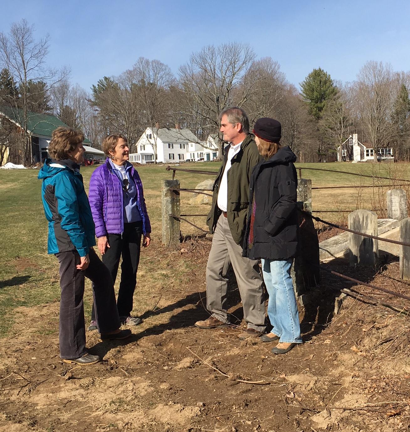 Sen. Jeanne Shaheen at Powder Major's Farm Madbury, NH