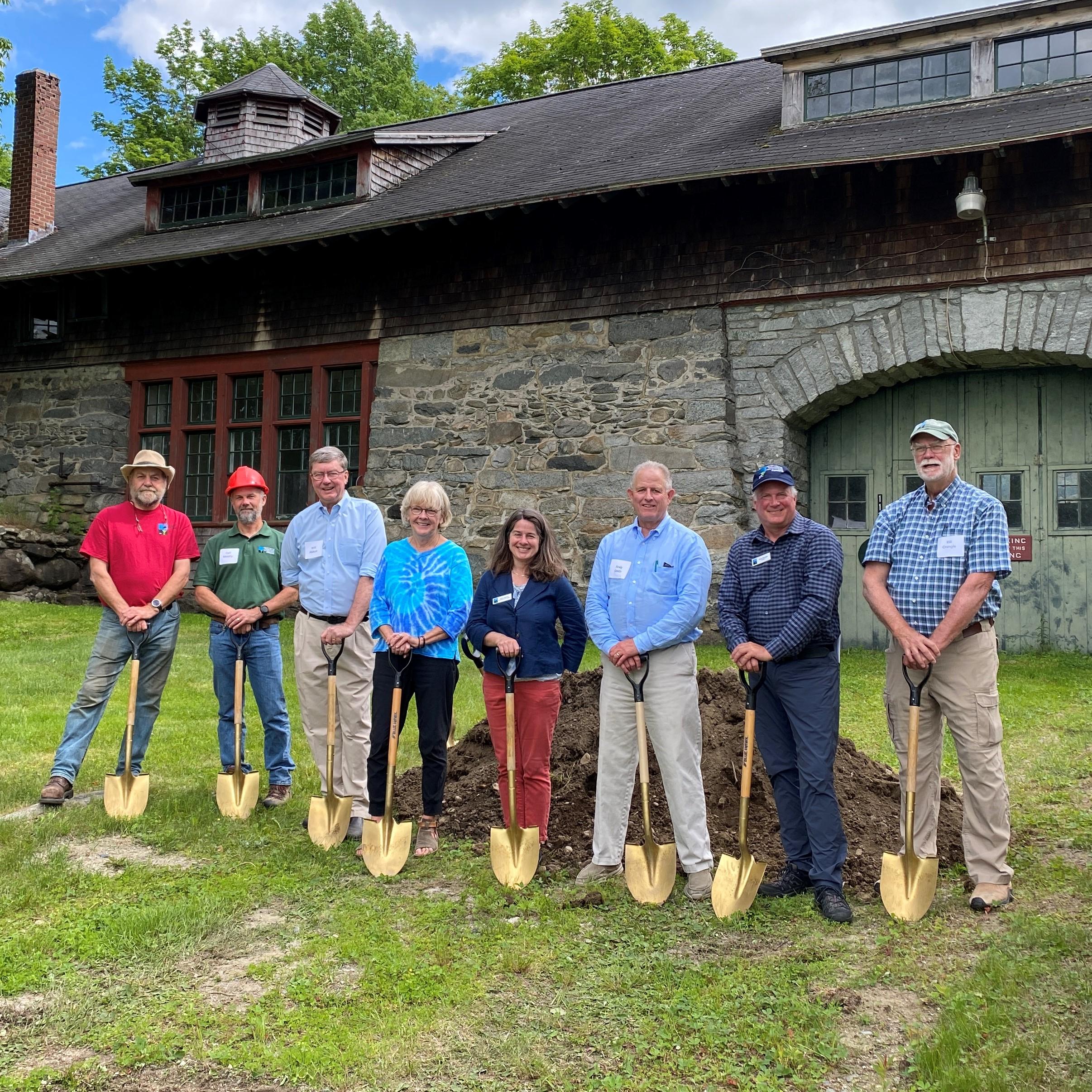 Current and former board members joined with staff to celebrate.