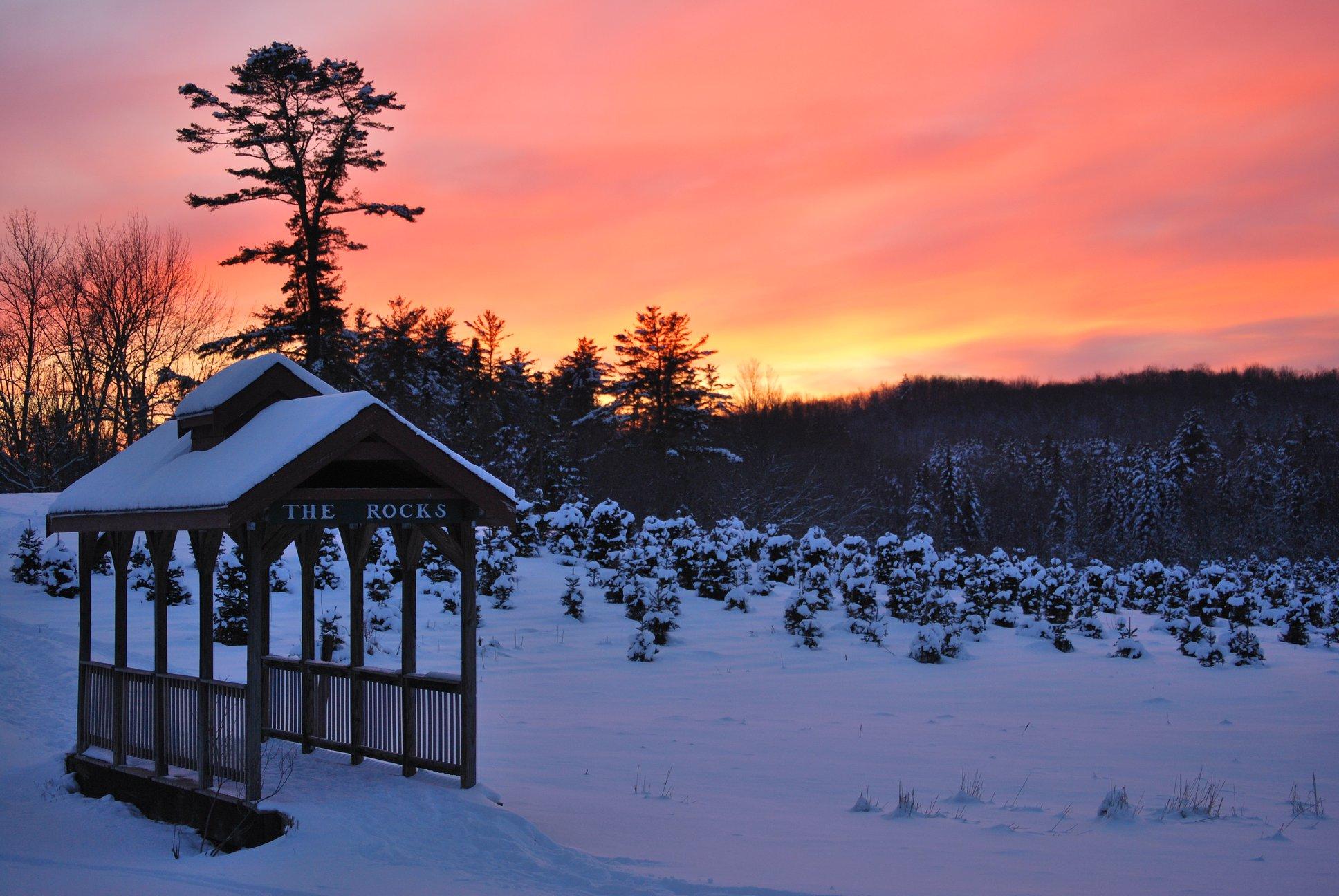 Winter Sunset at The Rocks