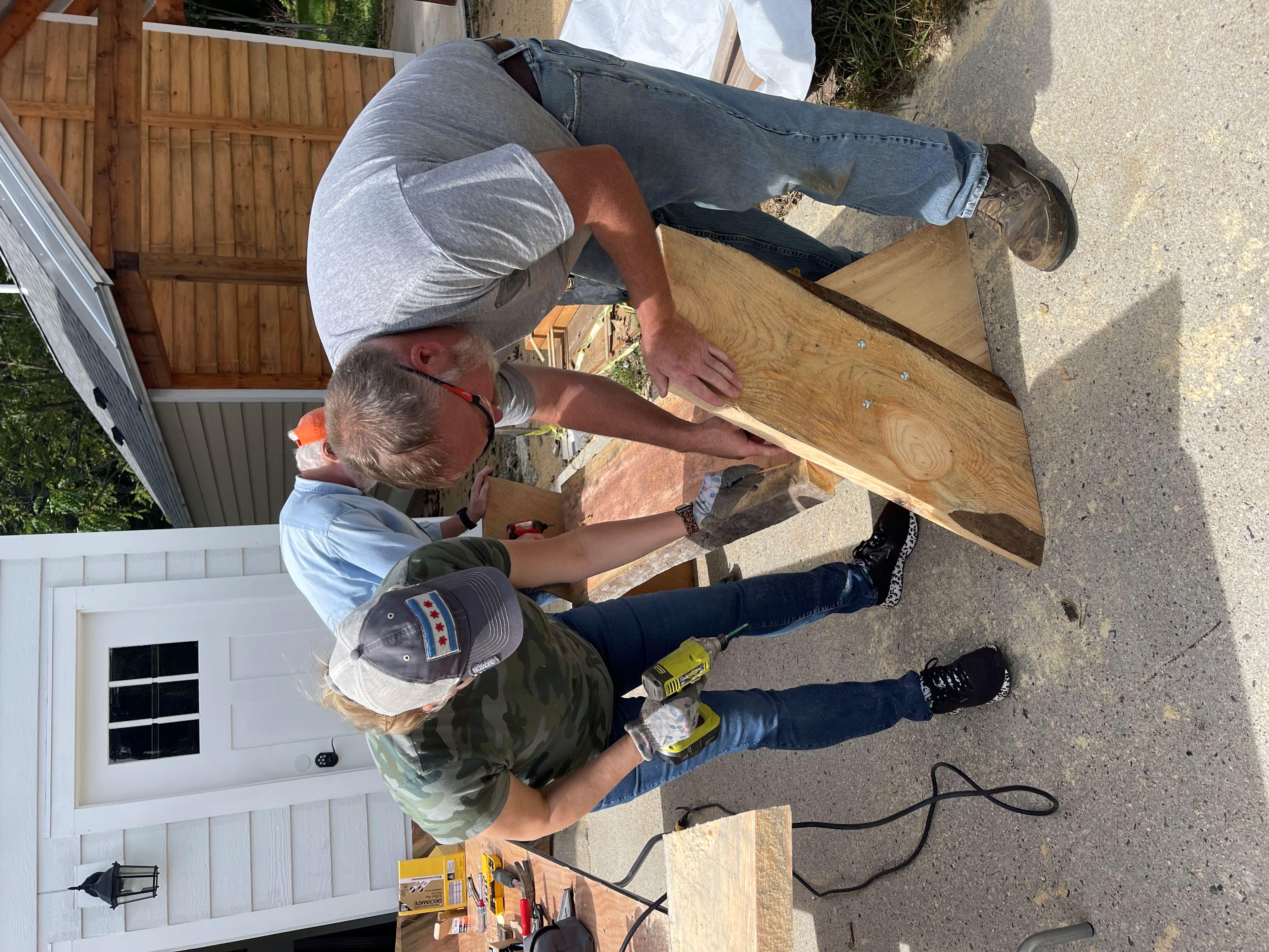 Bench Building Team