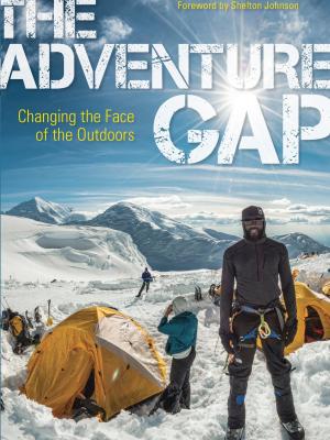 The cover of The Adventure Gap shows James Mills on Denali.