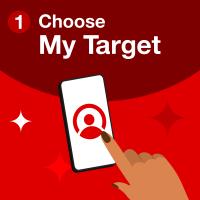 A red target ad.