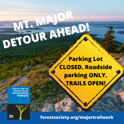 Trail Projects at Mt. Major | Forest Society