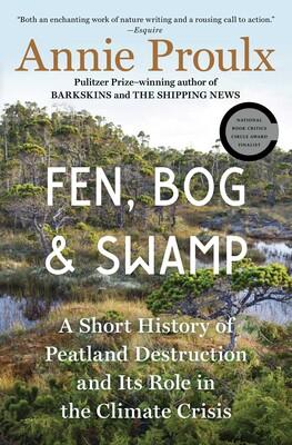 The cover of "Fen, Bog & Swamp" shows a greenish bog.