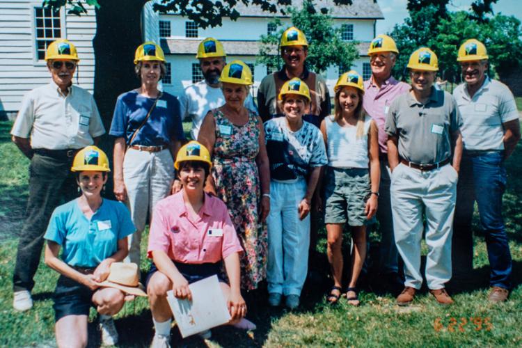 The first class of volunteer Land Stewards in the mid-1990s